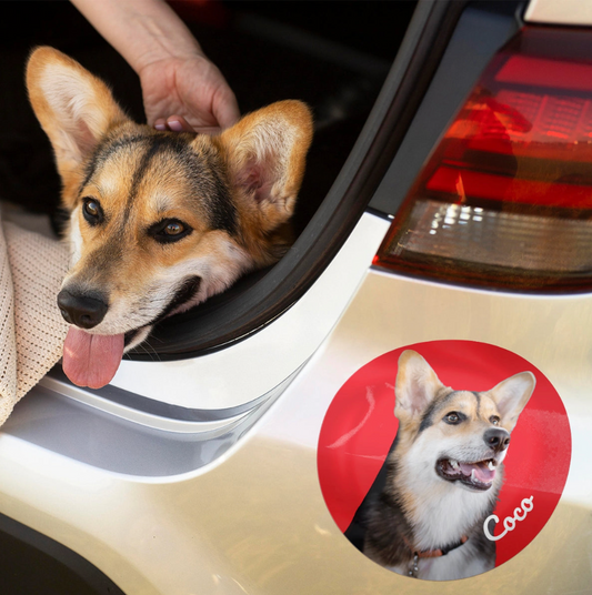 Dein Foto - Individueller Autoaufkleber