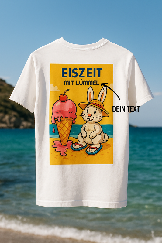 🐰🍦 Eiszeit Hase – Dein Sommer-Shirt zum Dahinschmelzen! - Unisex Organic T-Shirt
