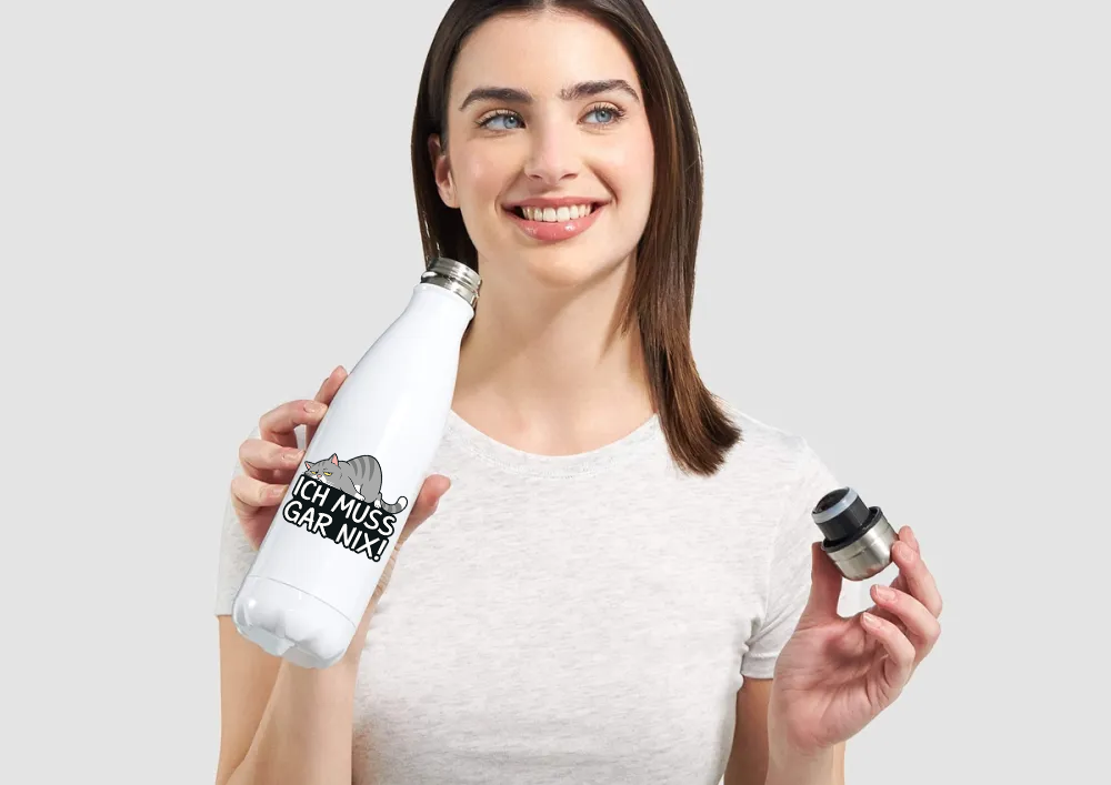 „Papa Bear – Der, der immer da ist. Stark. Still. Stolz.“ - Edelstahl Thermosflasche