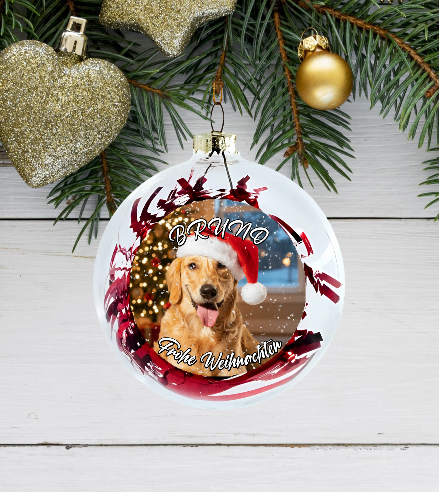 Dein Foto - Individuelle Weihnachtskugel