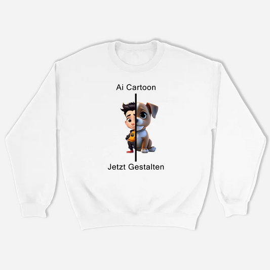 Ai Cartoon selbst Gestalten - Unisex Standard Pullover