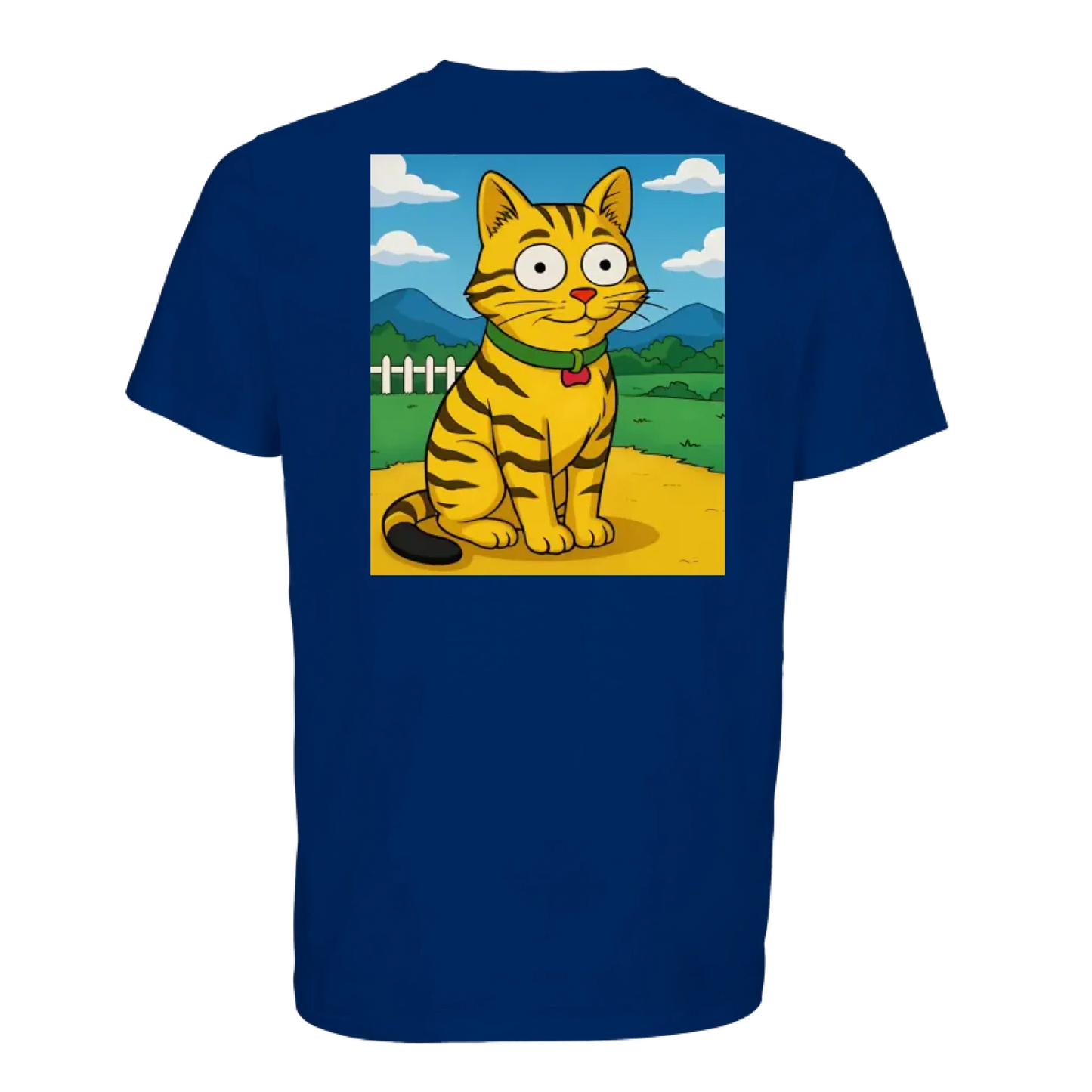 royal blue shirt