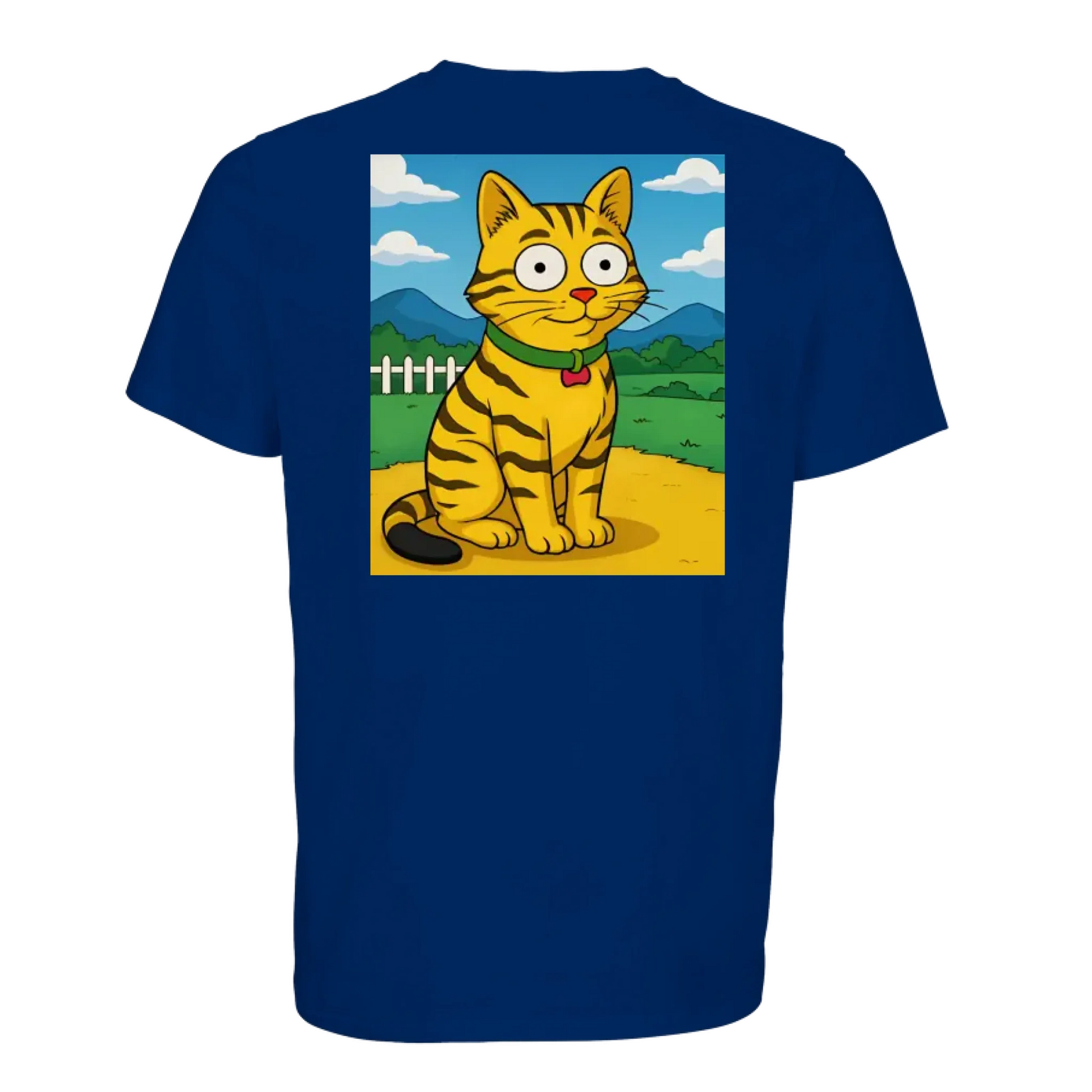 royal blue shirt