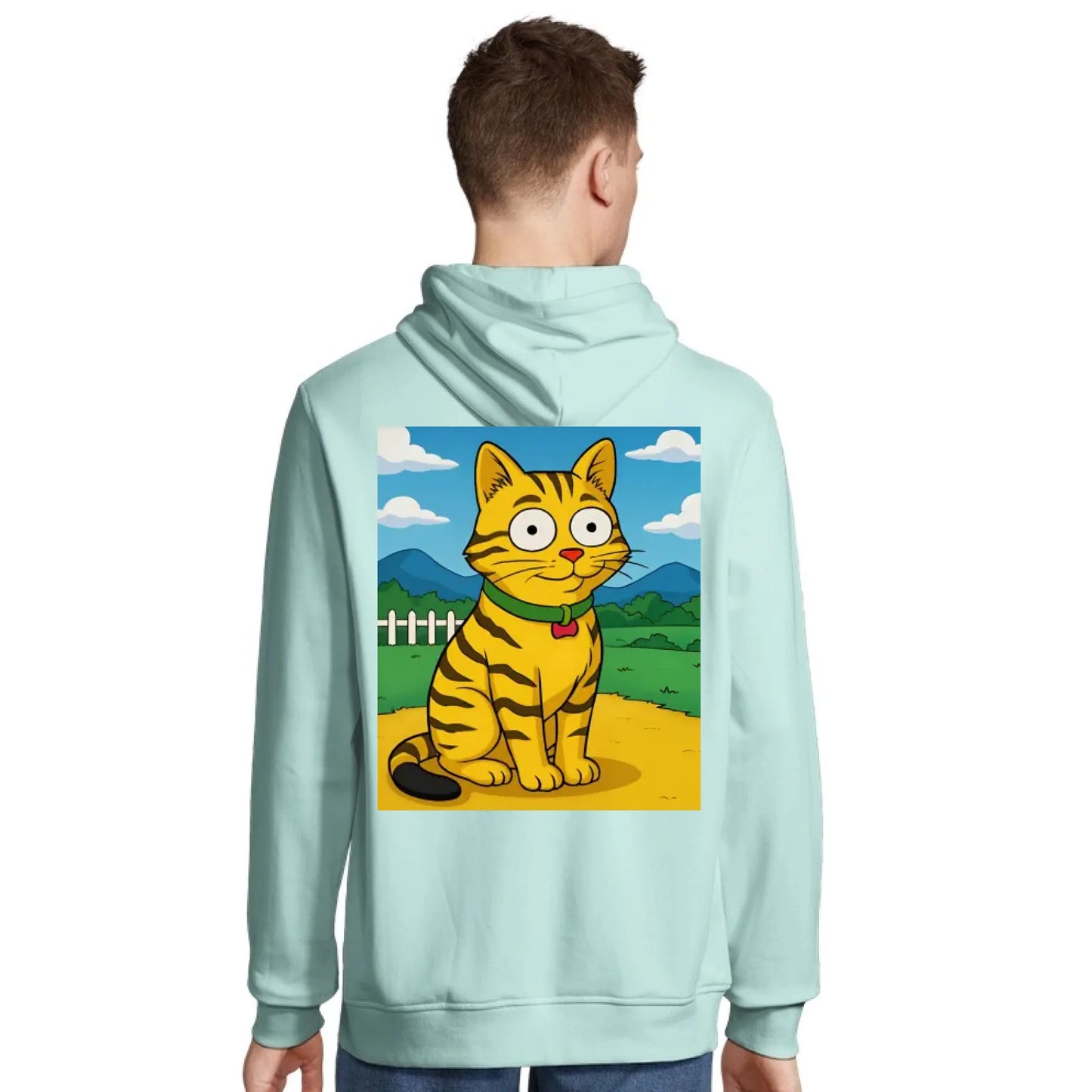 artic blue hooodie