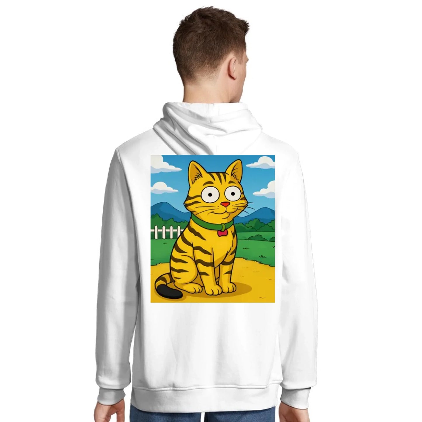 hoodie weiß