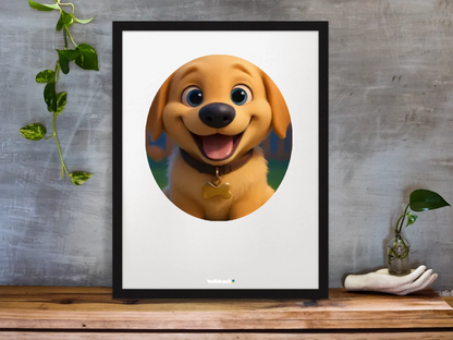 framed-art-print-standing-on-a-wooden-desk-against-a-concrete-wall-near-a-hand-decoration-a10403-2