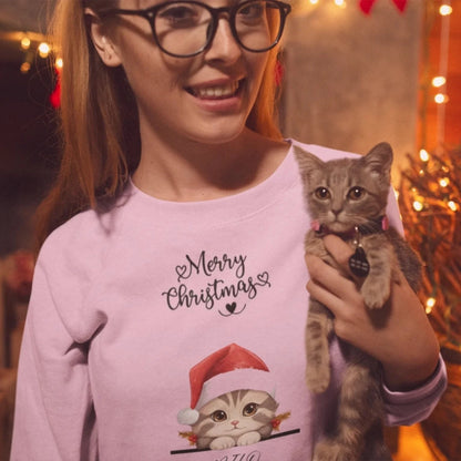 sweatshirt-mockup-of-a-woman-cuddling-with-her-cat-on-a-christmas-setting-18046a