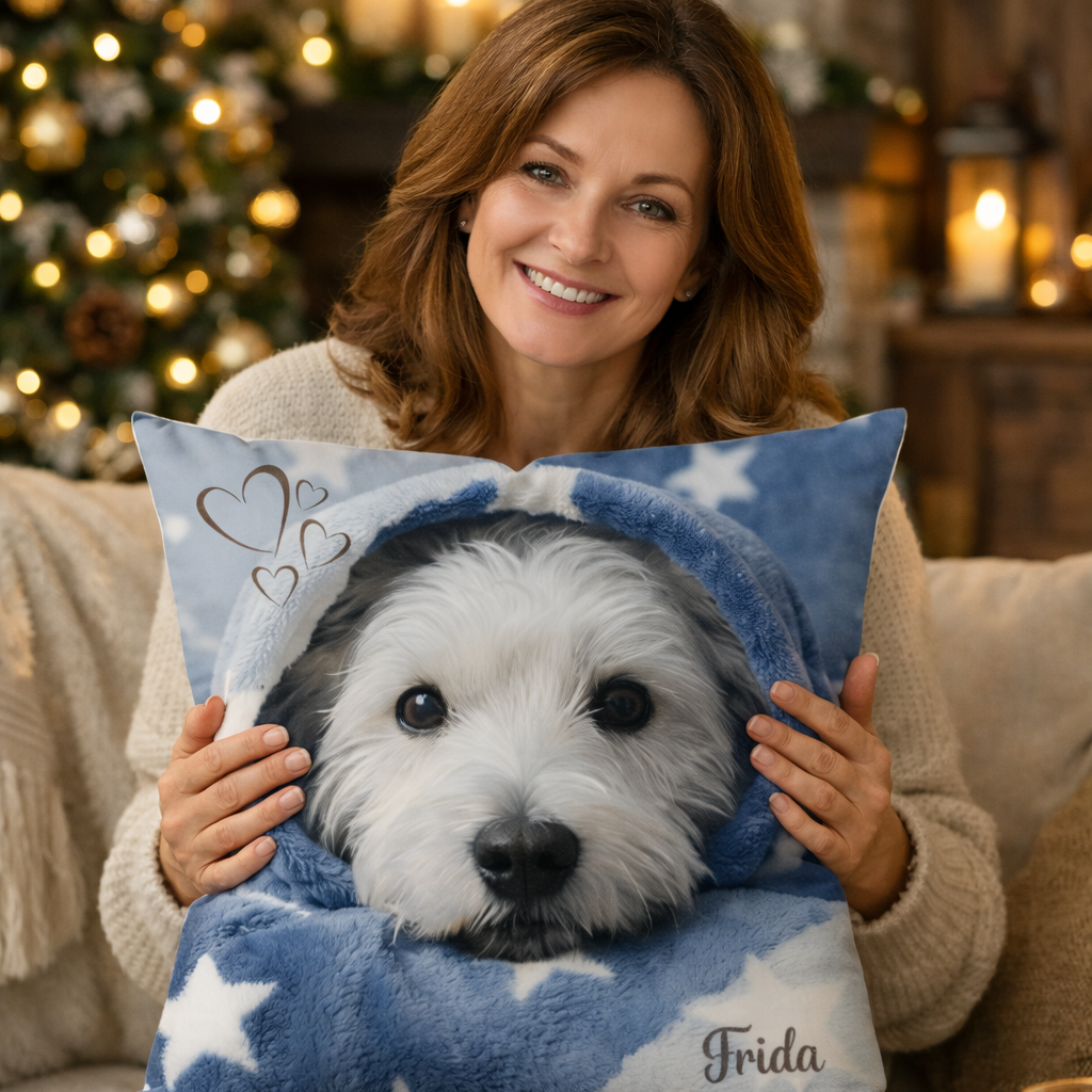 Personalisiertes Kissen - Kissen mit deinem Liebling drauf