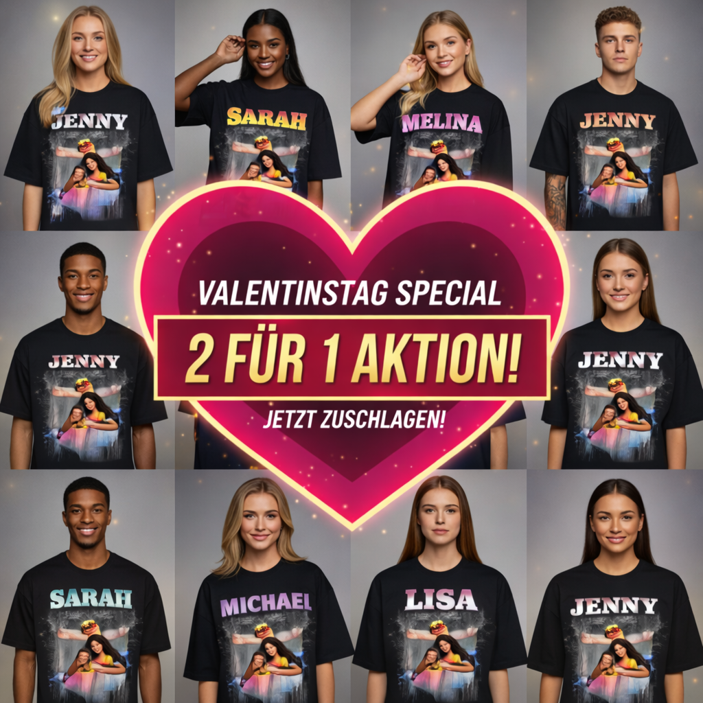 Personalisiertes 90er Bootleg Shirt