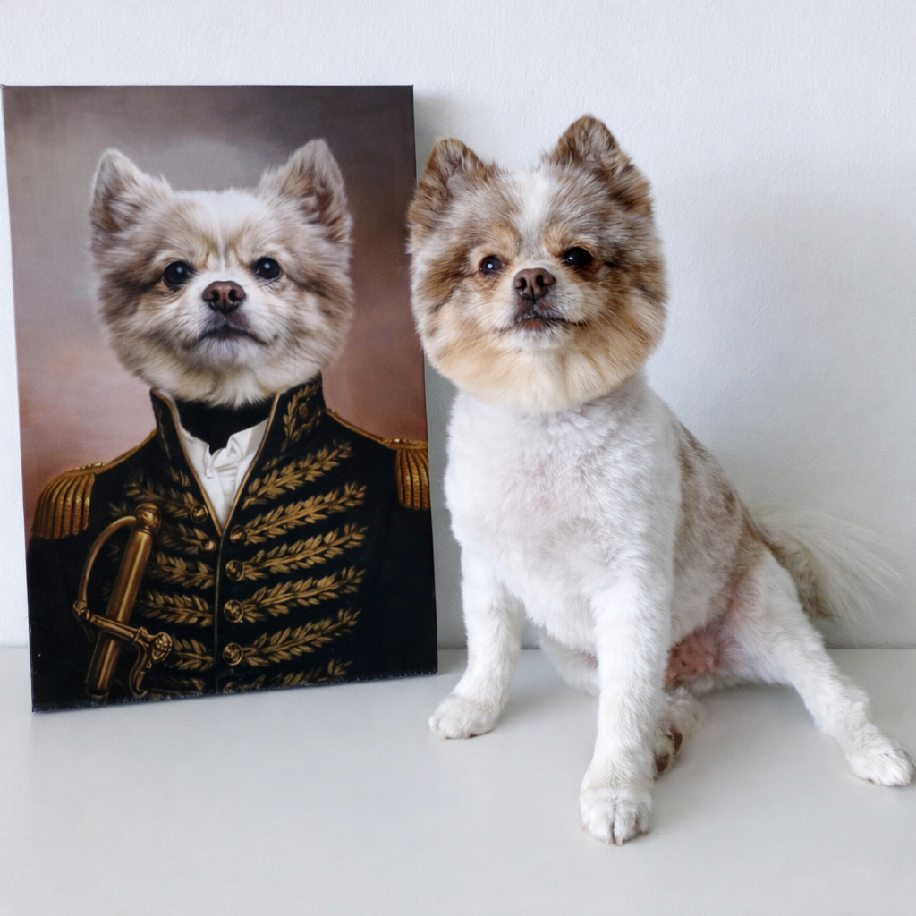 Der General - Personalisiertes Haustier Poster