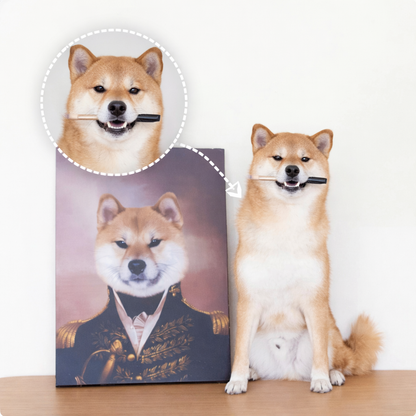 Der General - Personalisiertes Haustier Poster