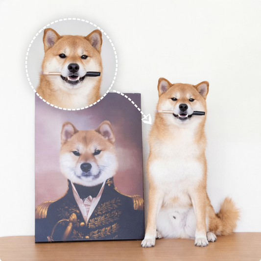 Der General - Personalisiertes Haustier Poster