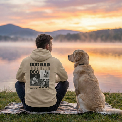 Personalisierter Hoodie "Dog Dad"