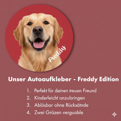 Dein Foto - Individueller Autoaufkleber