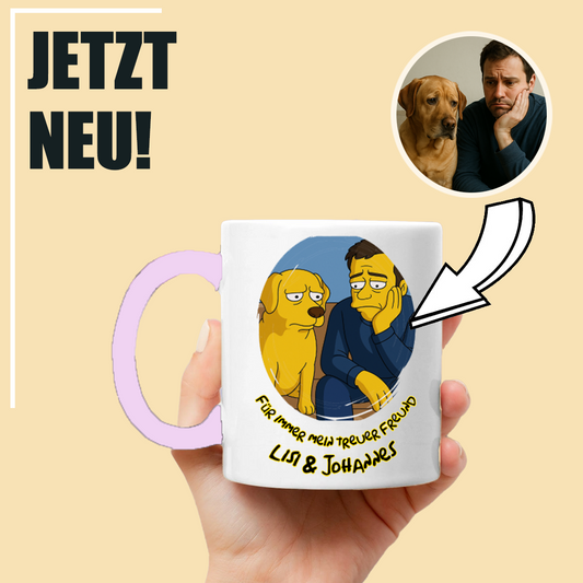 Personalisierte Tasse mit Ai Magie
