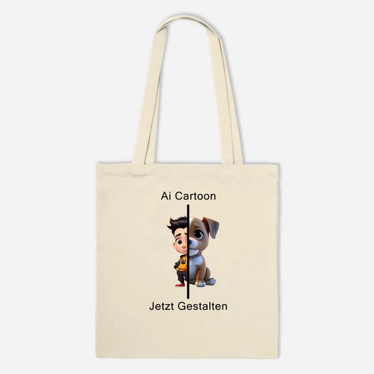Ai Cartoon selbst Gestalten - Premium Tote Bag
