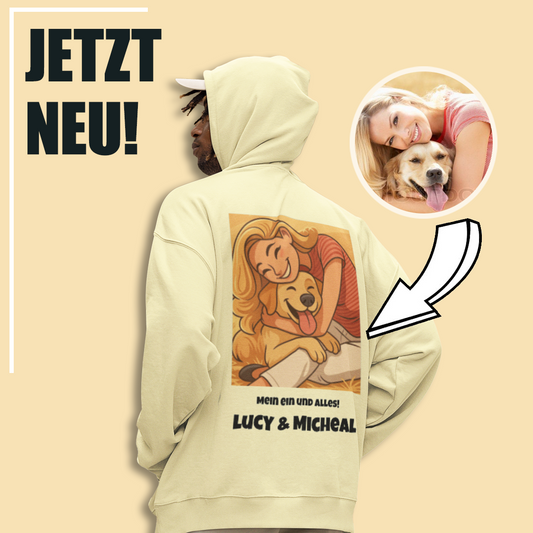Personalisierter Unisex Hoodie mit Ai Magie