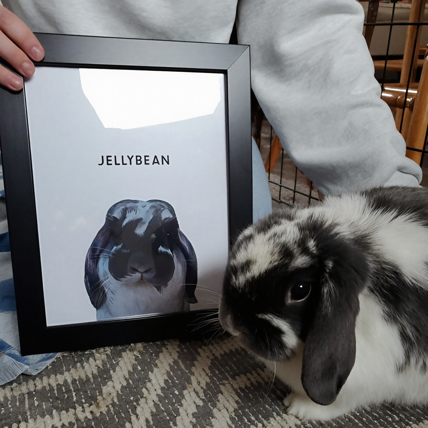 Individuelles Modern Haustier Poster