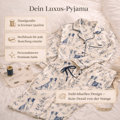 Haustier Pyjama-Set – Toile de Jouy Design
