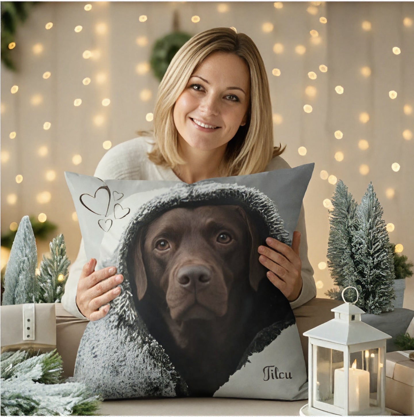 Personalisiertes Kissen - Kissen mit deinem Liebling drauf