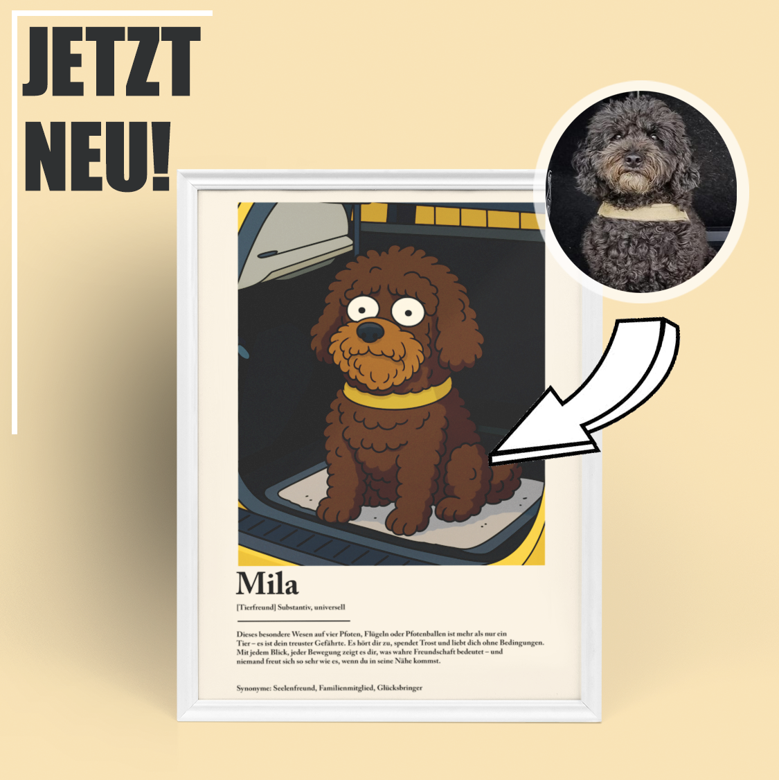 Mach dein Zuhause zu einem Kunstwerk – personalisiert für dich