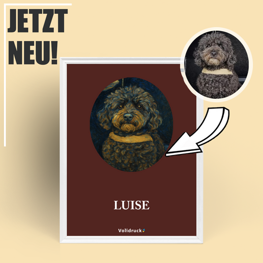 Personalisierte Tierporträts in Premium-Qualität